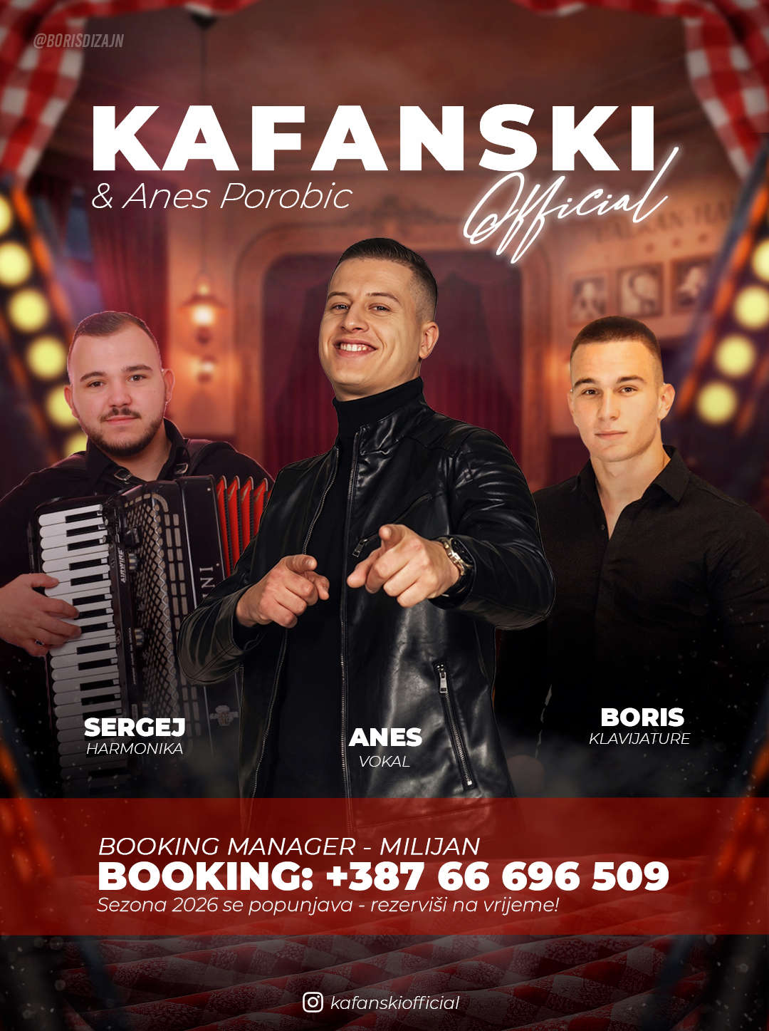 Kafanski Sto — zvanični plakat